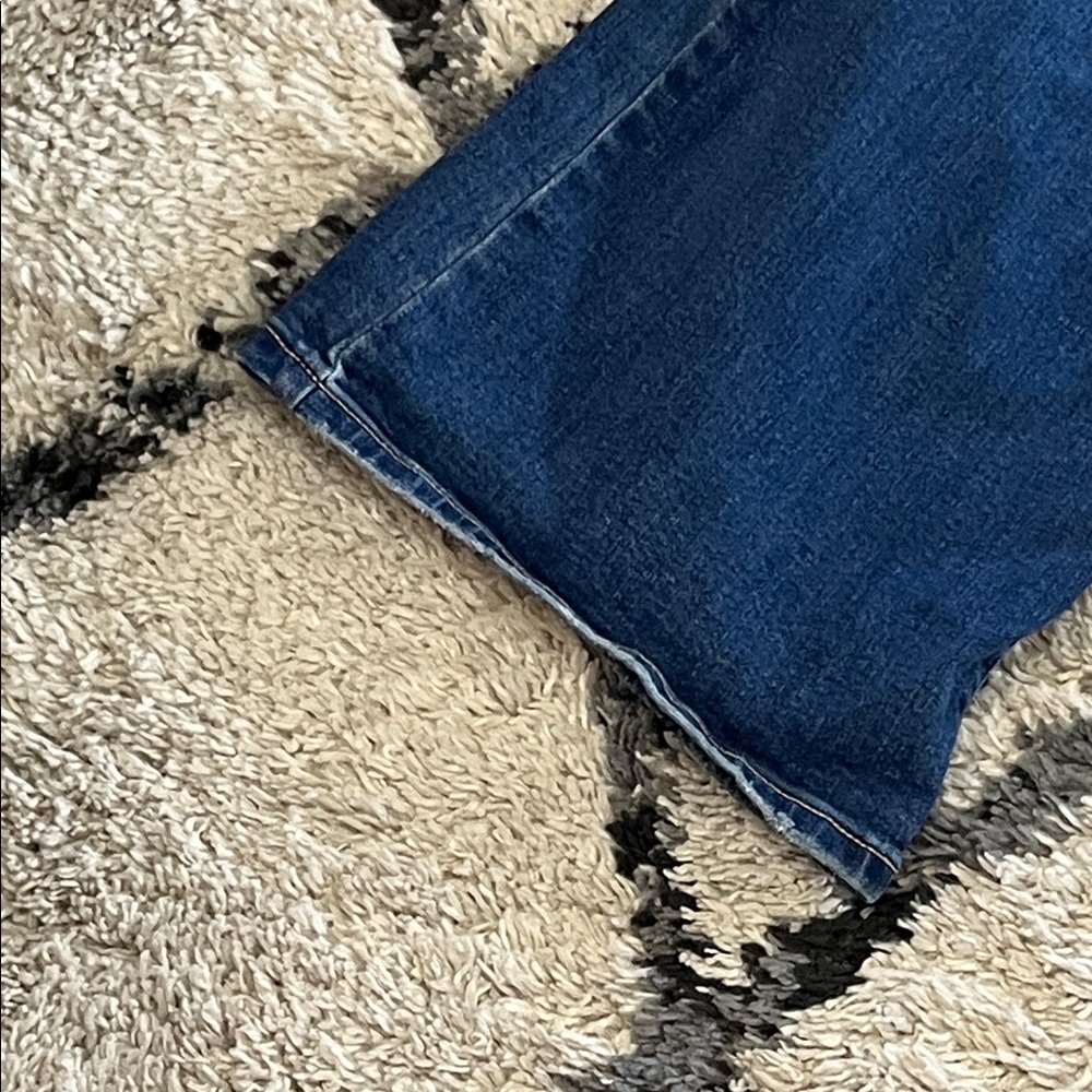 EUC Terra & Sky Women's Boot Cut Jeans - Dark Blue (Size 24) - Picture 3 of 6